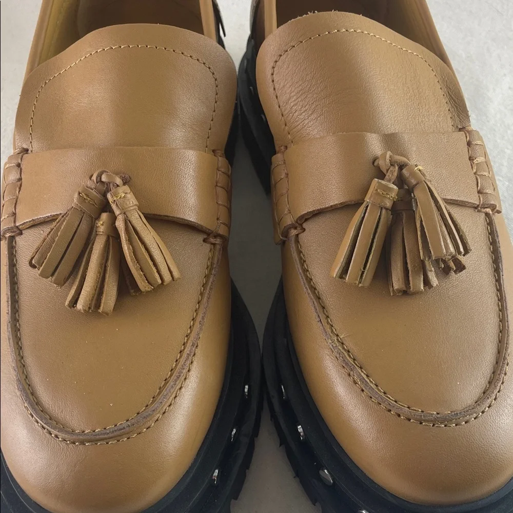 Free People Tassel Loafers Size 9